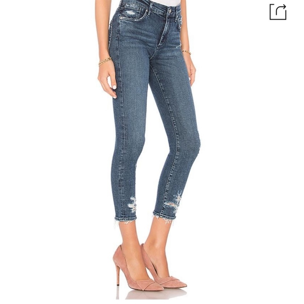 Agolde Sophie Distressed Skinny Jeans